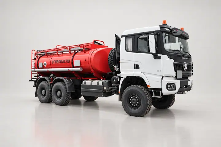Автотопливозаправщик АТЗ-12/2 Shacman X3000 6х6 (односкатная ошиновка)