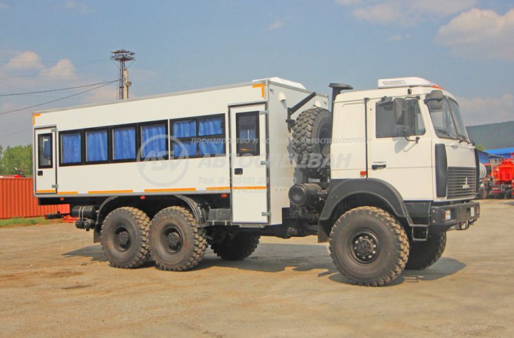 Вахтовый автобус 28 мест на шасси МАЗ 6317F9 0