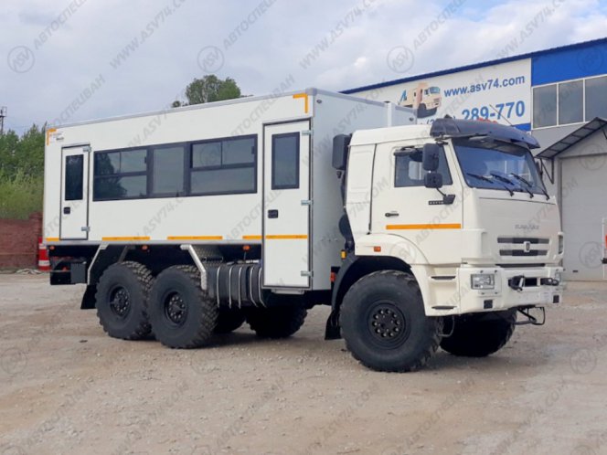 Вахтовый автобуc КАМАЗ 43118-3017-50, 22 места LUXE 0