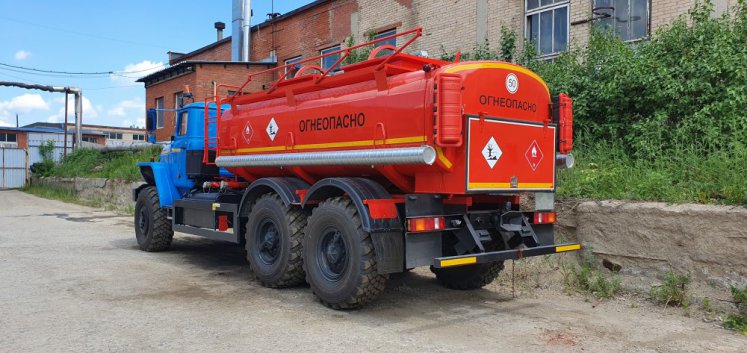 Автотопливозаправщик АТЗ-10 УРАЛ 4320-1912-60Е5 1