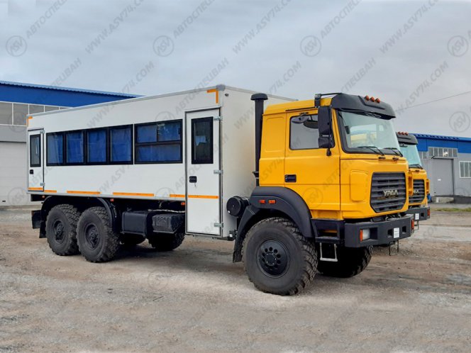 Вахтовый автобус Урал 4320-4972-80Е5, 28 мест 0