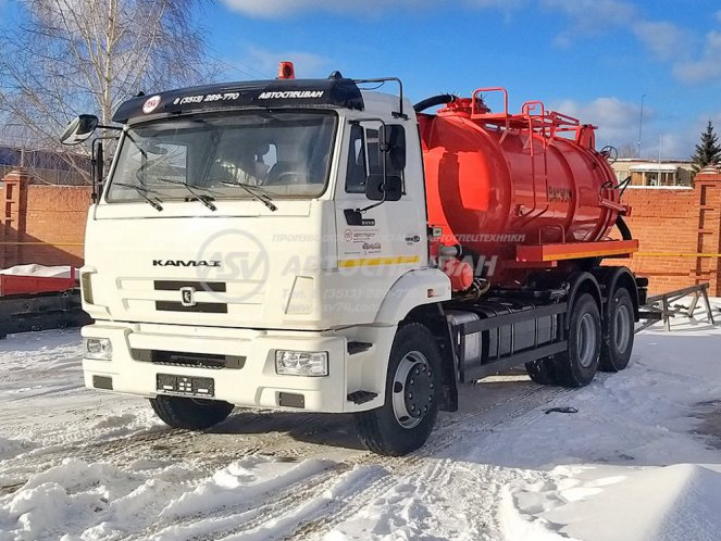 Вакуумная машина (МВ-8) КАМАЗ 65115-773962-50 1