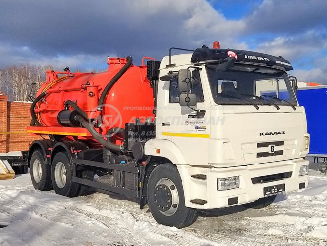 Вакуумная машина (МВ-8) КАМАЗ 65115-773962-50 0