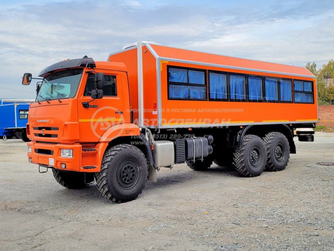 Вахтовый автобус (ЖД габарит) КАМАЗ 43118-3027-50, 32 места 5