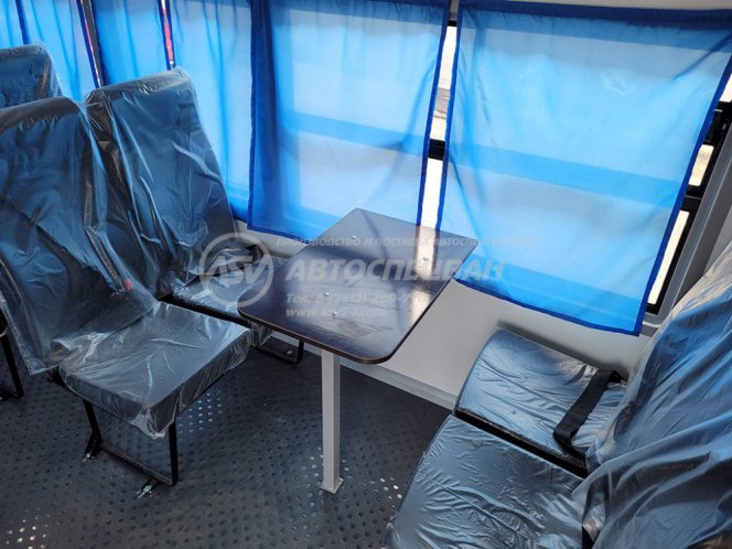 Вахтовый автобус (ЖД габарит) КАМАЗ 43118-3027-50, 32 места 7