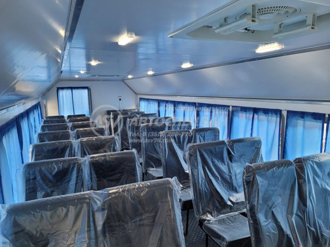 Вахтовый автобус (ЖД габарит) КАМАЗ 43118-3027-50, 32 места 8