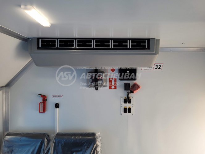 Вахтовый автобус (ЖД габарит) КАМАЗ 43118-3027-50, 32 места 9