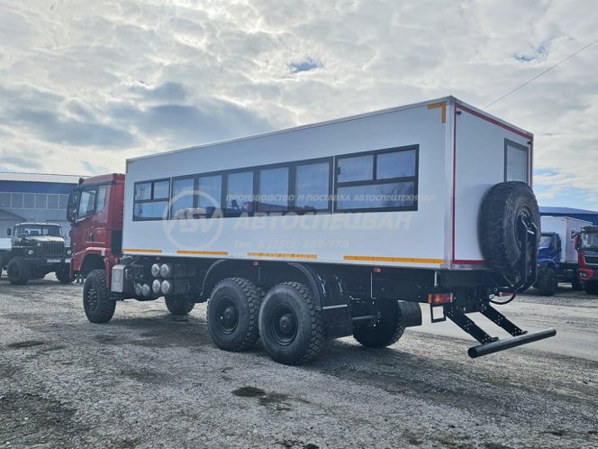 Вахтовый автобус Shacman X3000, 32 мест 4