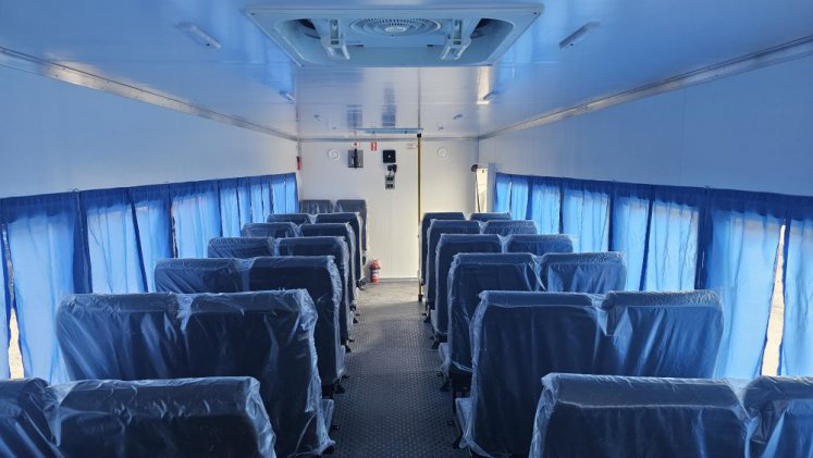 Вахтовый автобус Shacman X3000, 32 мест 6