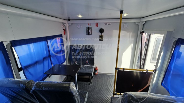 Вахтовый автобус 20 мест, с грузовым отсеком. 5