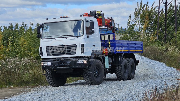 Бортовой МАЗ КМУ с ИТ-150 1