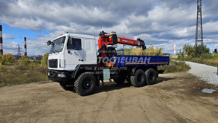 Бортовой МАЗ КМУ с ИТ-150 3