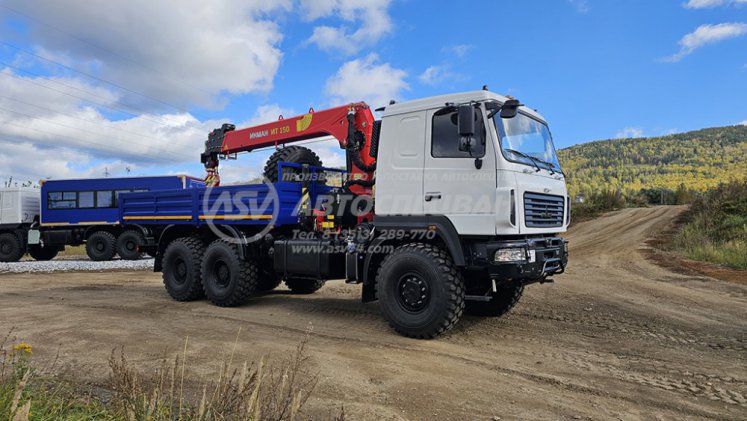 Бортовой МАЗ КМУ с ИТ-150 5