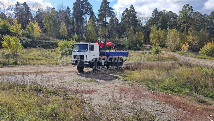 Бортовой МАЗ КМУ с ИТ-150 6