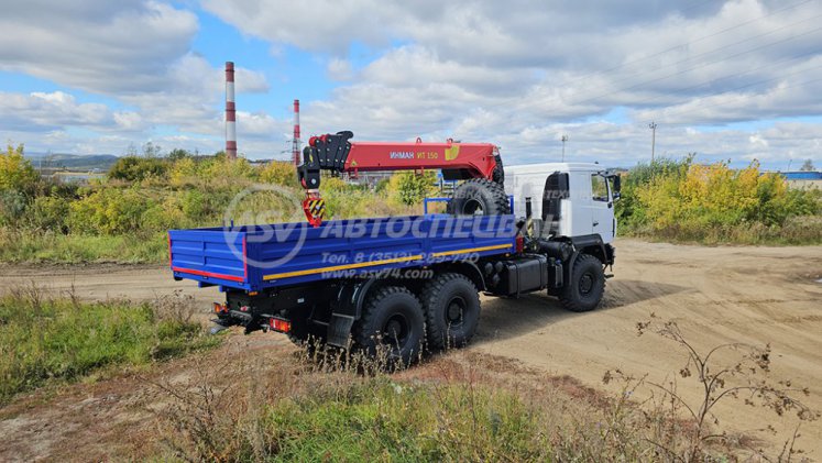 Бортовой МАЗ КМУ с ИТ-150 8