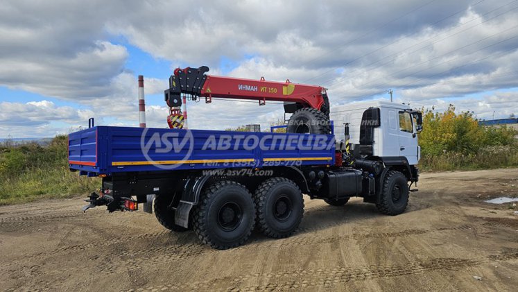 Бортовой МАЗ КМУ с ИТ-150 10