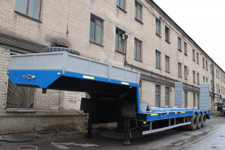 Полуприцеп-тяжеловоз ЧМЗАП 9990 по спецификации 072 М 1