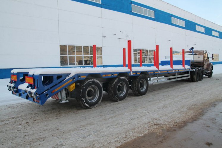 Полуприцеп-тяжеловоз автомобильный ЧМЗАП 99064 по спецификации 081 ККТГ 0