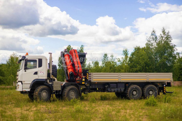 Бортовой Хант 8х8 с КМУ SunHunk K-728-8 1