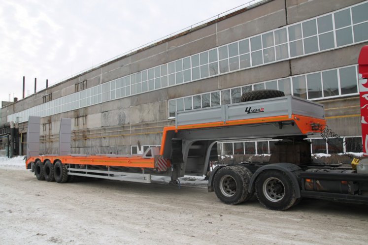 Полуприцеп-тяжеловоз ЧМЗАП 9990 по спецификации 070 М 1