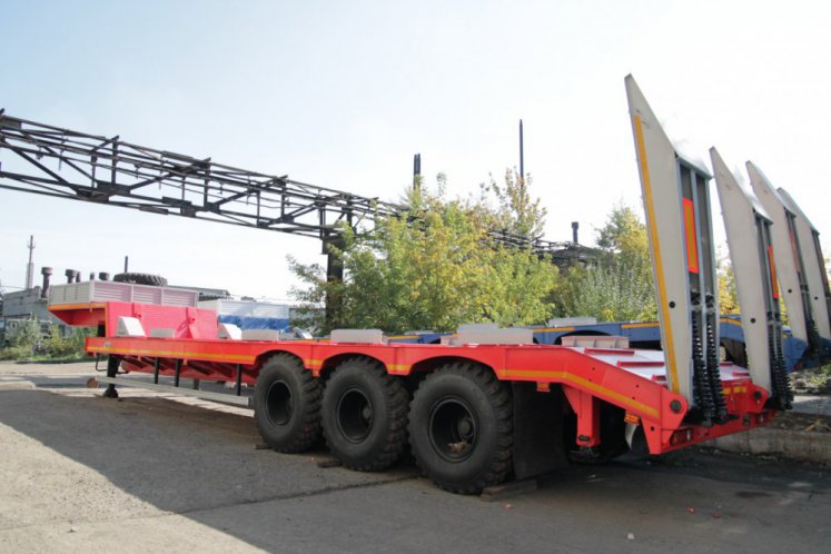 Полуприцеп-тяжеловоз ЧМЗАП 9990 по спецификации 074 М 0