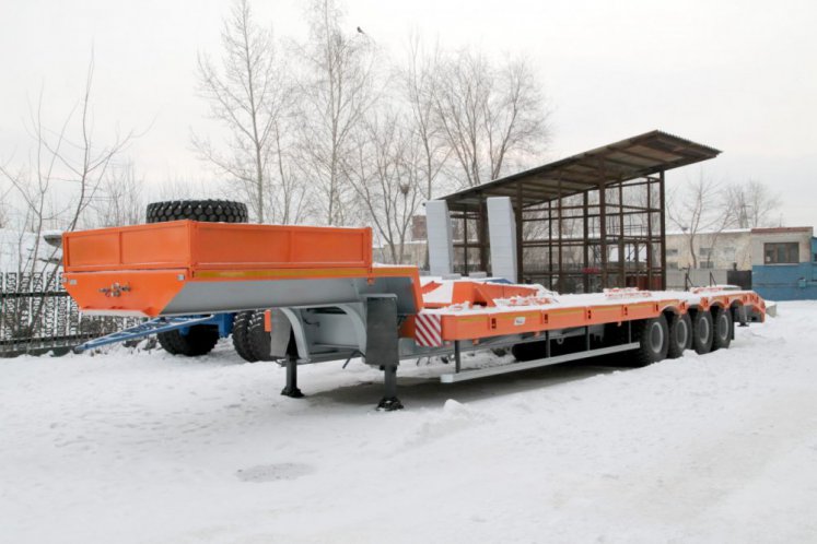 Полуприцеп-тяжеловоз ЧМЗАП 99903 по спецификации 070 Т 0