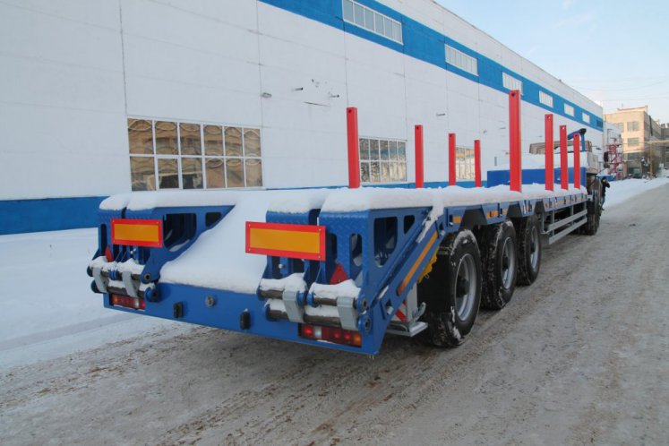 Полуприцеп-тяжеловоз автомобильный ЧМЗАП 99064 по спецификации 081 ККТГ 1