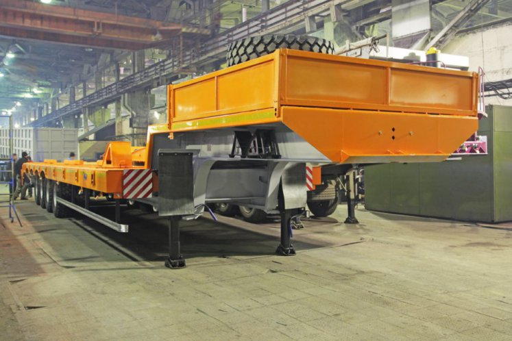 Полуприцеп-тяжеловоз ЧМЗАП 99903 по спецификации 070 Т 1