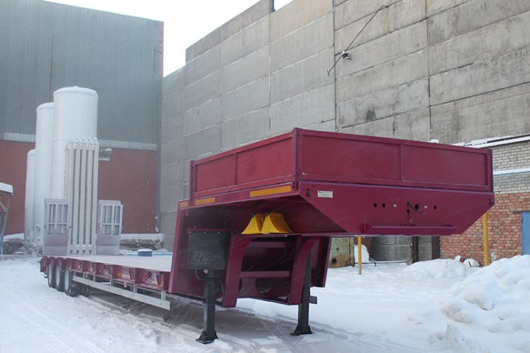 Низкорамный полуприцеп ЧМЗАП 99064 по спецификации 042 G45 0