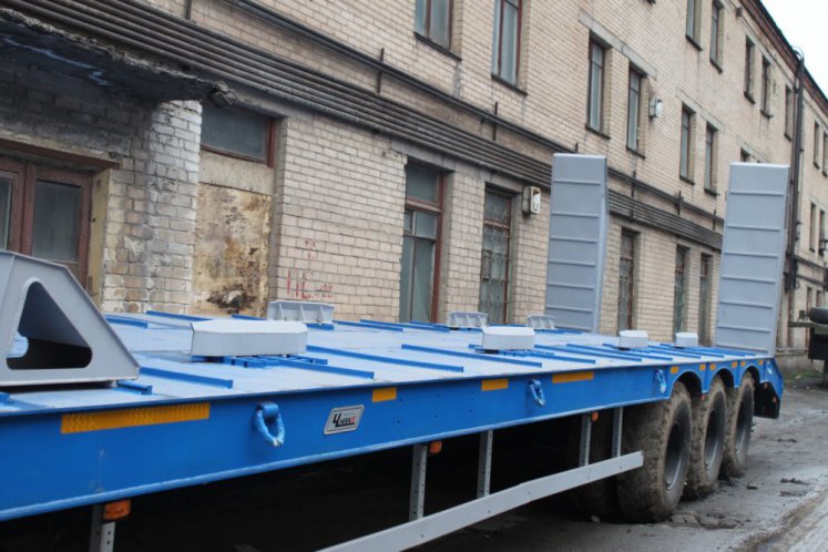 Полуприцеп-тяжеловоз ЧМЗАП 9990 по спецификации 072 М 2