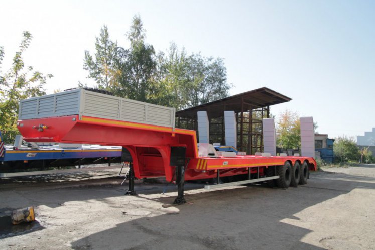 Полуприцеп-тяжеловоз ЧМЗАП 9990 по спецификации 074 М 1