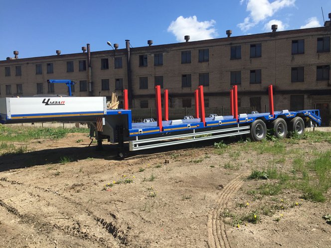 Полуприцеп-тяжеловоз автомобильный ЧМЗАП 99064 по спецификации 081 ККТГ 2