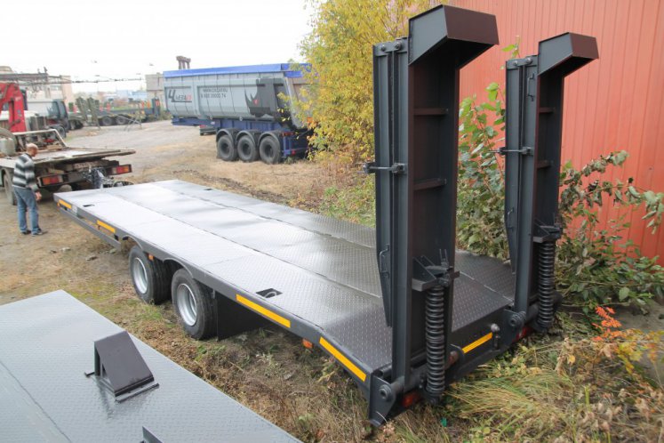 Прицеп-платформа специальный ЧМЗАП 8358 по спецификации 013 ПГП 2