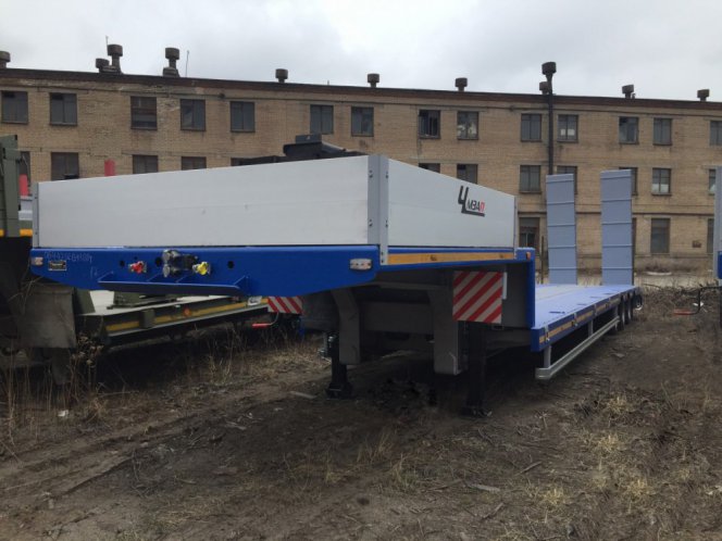 Низкорамный полуприцеп-тяжеловоз ЧМЗАП 99064 по спецификации 042-02 ВУ5 ПП4 1