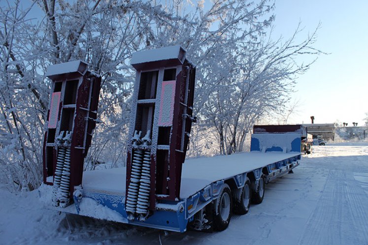 Низкорамный полуприцеп ЧМЗАП 99064 по спецификации 042 G45 1