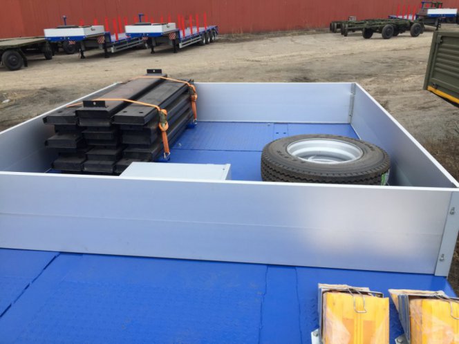 Низкорамный полуприцеп-тяжеловоз ЧМЗАП 99064 по спецификации 042-02 ВУ5 ПП4 4