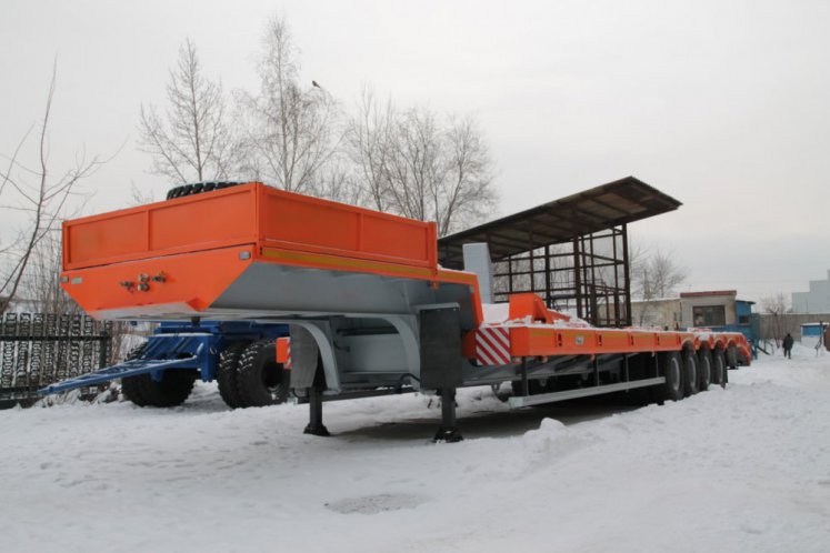 Полуприцеп-тяжеловоз ЧМЗАП 99903 по спецификации 070 Т 3