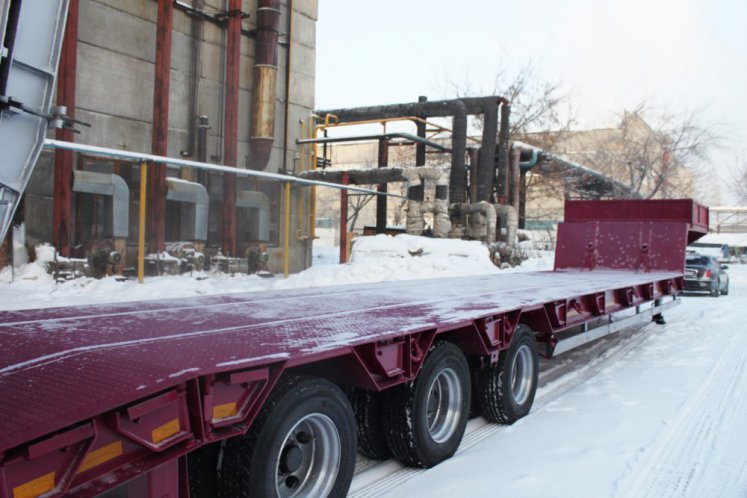 Низкорамный полуприцеп ЧМЗАП 99064 по спецификации 042 G45 3