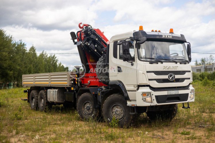 Бортовой Хант 8х8 с КМУ SunHunk K-728-8 6