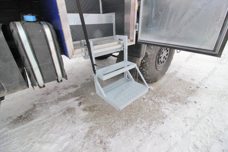 Агрегат для ремонта и обслуживания качалок АРОК КАМАЗ 43118-3027-50 с КМУ ИМ-95 6