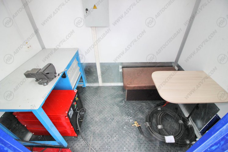 Агрегат для ремонта и обслуживания качалок АРОК КАМАЗ 43118-3027-50 с КМУ ИМ-95 8