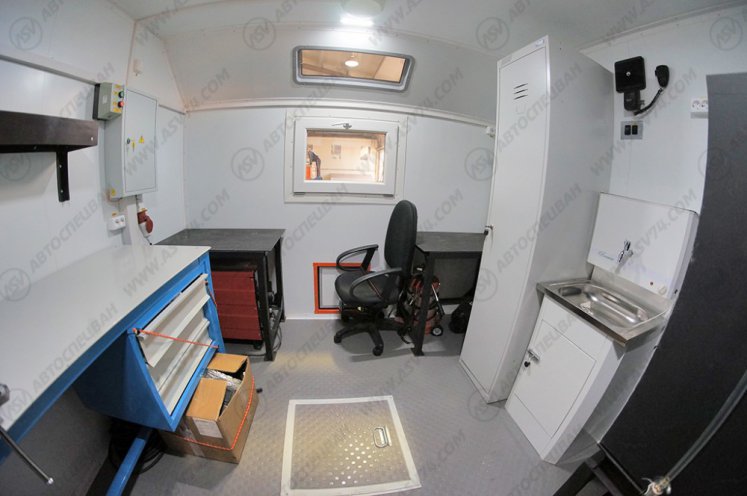 Агрегат ремонта и обслуживания качалок АРОК КАМАЗ 43118-3027-46 с КМУ ИМ-50 5