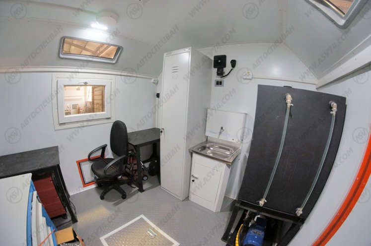 Агрегат ремонта и обслуживания качалок АРОК КАМАЗ 43118-3027-46 с КМУ ИМ-50 6