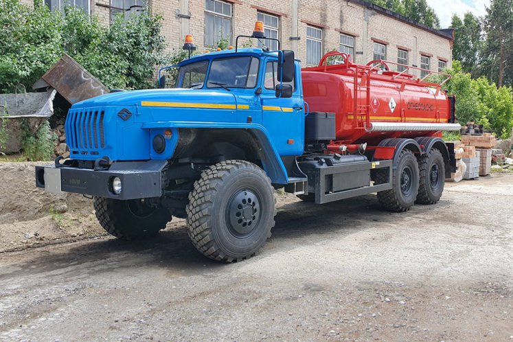 Автотопливозаправщик АТЗ-10 УРАЛ 4320-1912-60Е5 0