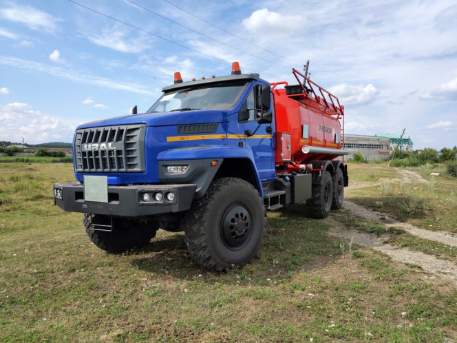 Автотопливозаправщика АТЗ-12 на шасси Урал 4320-6952-72Е5Г38 0