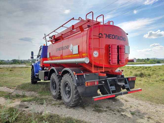 Автотопливозаправщика АТЗ-12 на шасси Урал 4320-6952-72Е5Г38 2