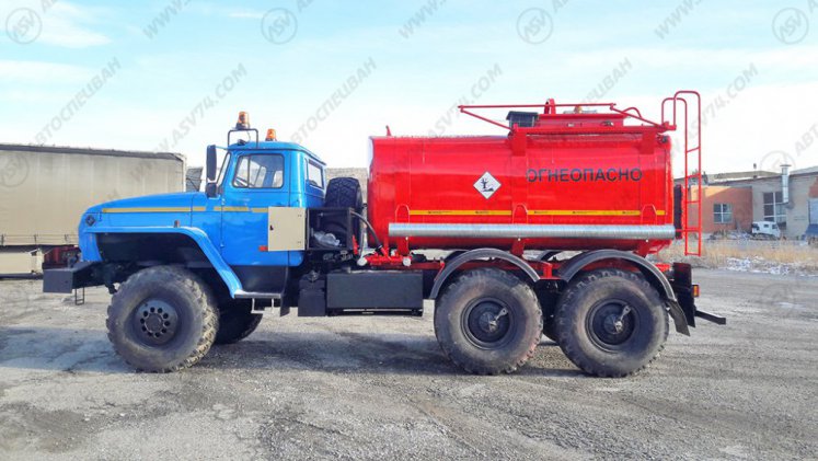 Автотопливозаправщик АТЗ-10 УРАЛ 4320 0
