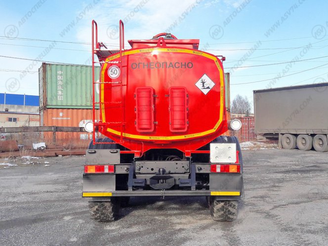 Автотопливозаправщик АТЗ-10 УРАЛ 4320 3