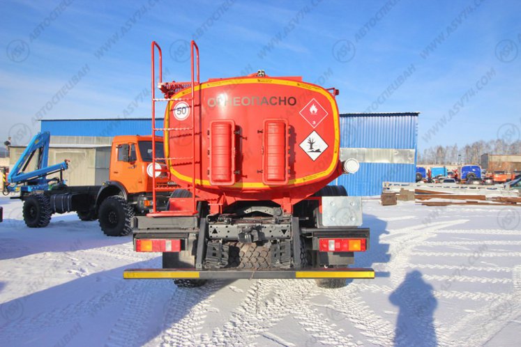 Автотопливозаправщик АТЗ-11 КАМАЗ 5