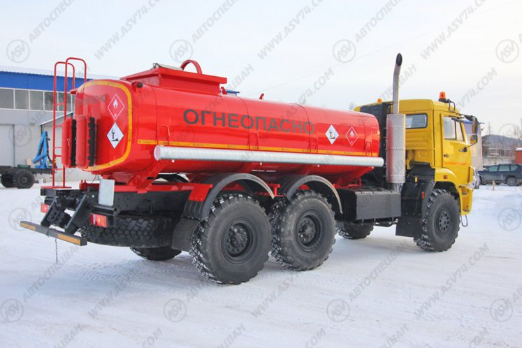 Автотопливозаправщик АТЗ-11 КАМАЗ 3
